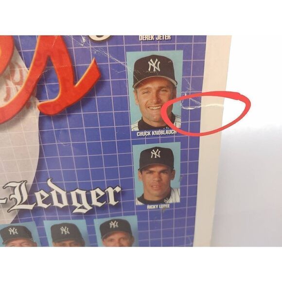 The Star Ledger 1999 World Champion NY Yankees Newspaper Insert - Picture 10 of 10